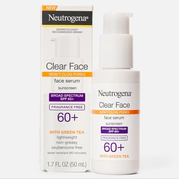 Neutrogena Skincare Neutrogena Clear Face Sunscreen Serum 6 Spf
